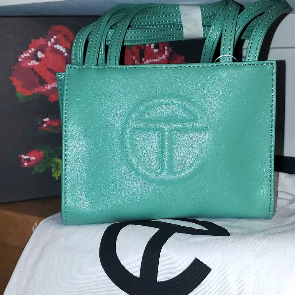 Telfar Small Shopper Tote in Sage